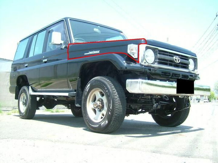 楽天市場】トヨタ ランドクルーザー ランクル 70 71 73 74 76 77 系 右 