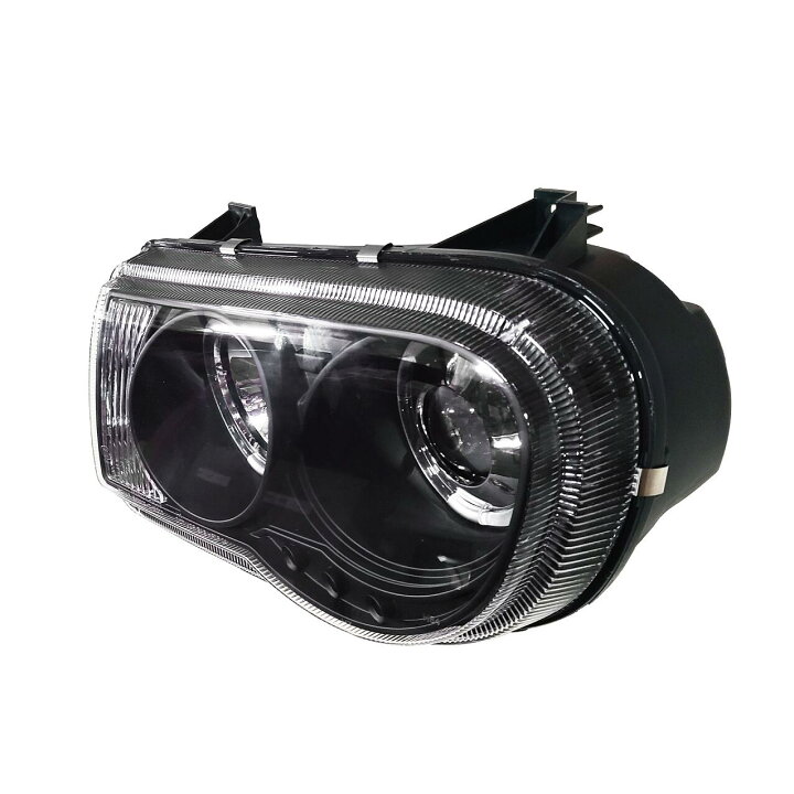 楽天市場】日本光軸仕様 クライスラー 300C インナーブラック 6連 LED 