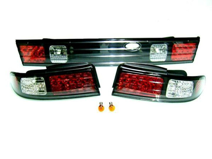 楽天市場】送料無料 日産 シルビア S14 LED JDM ブラック リヤ  