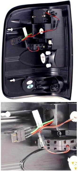 楽天市場】送料無料 送料Ford F150 F-150 04y-08y リアLEDブラック 