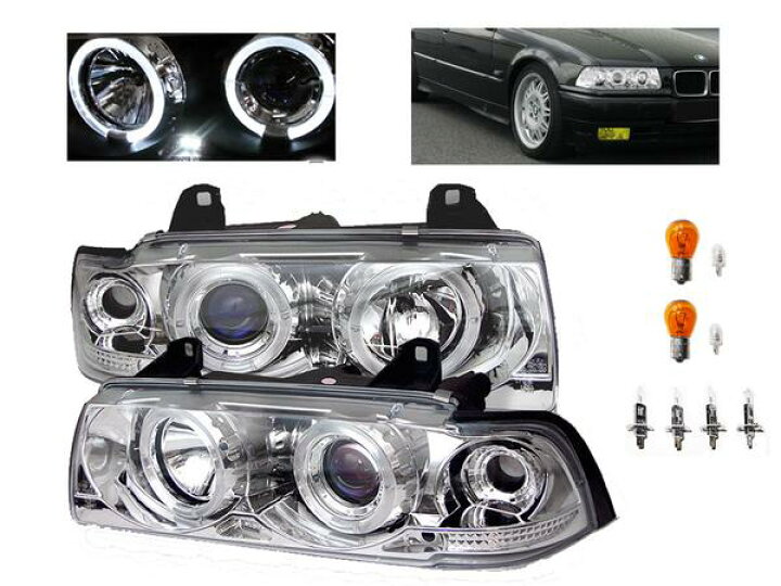 楽天市場】送料無料 BMW 3シリーズ E36 セダン 4ドア クロームメッキ 
