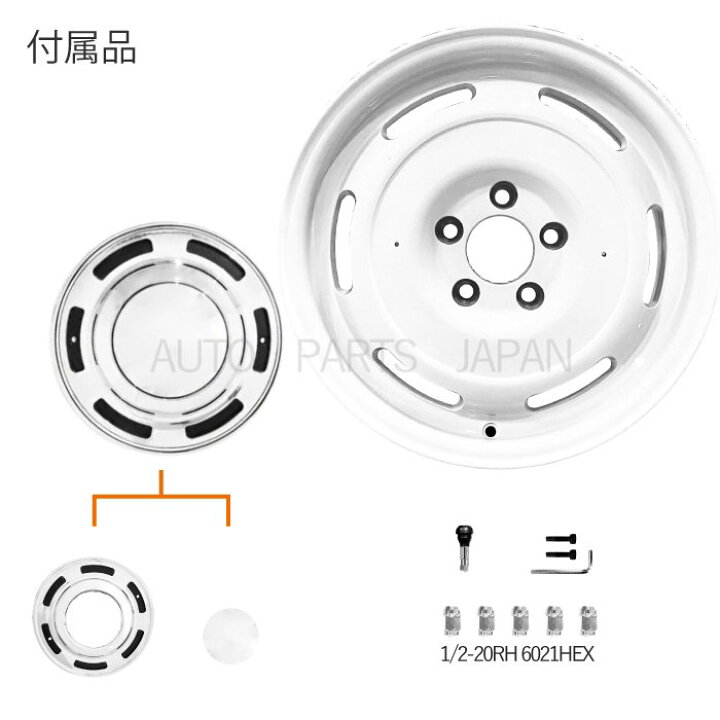 楽天市場】送込 16インチ アルミホイール ナット付 YJ TJ ラングラー 