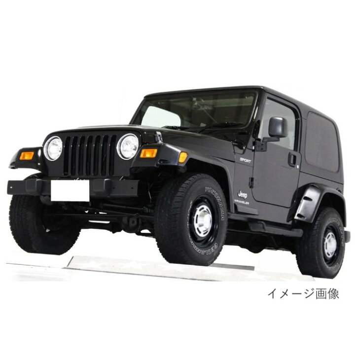 楽天市場】送込 16インチ アルミホイール 4本 YJ TJ ラングラー マット  