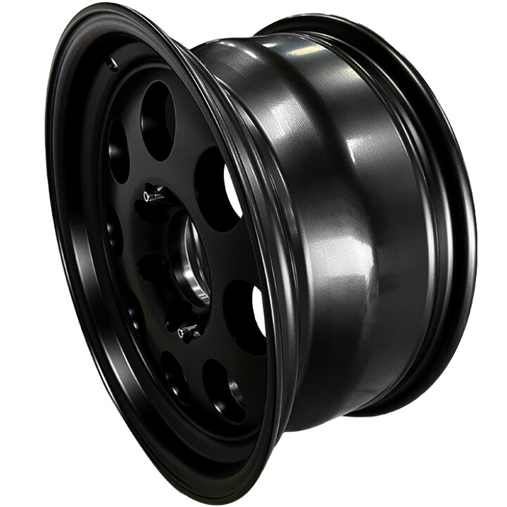 楽天市場】送込 16インチ スター アルミホイール マットブラック 16 