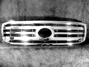 送料無料 トヨタ ランドクルーザー 100系用 中期用 後期LOOK仕様 フロントオールクロームメッキグリル ランクル UZJ100W HDJ101K フロント