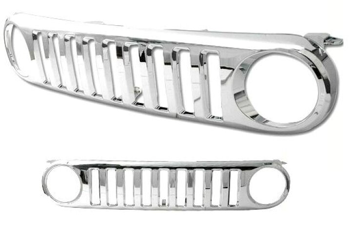 楽天市場】送料無料 トヨタ FJクルーザーフロントクロームメッキグリル  