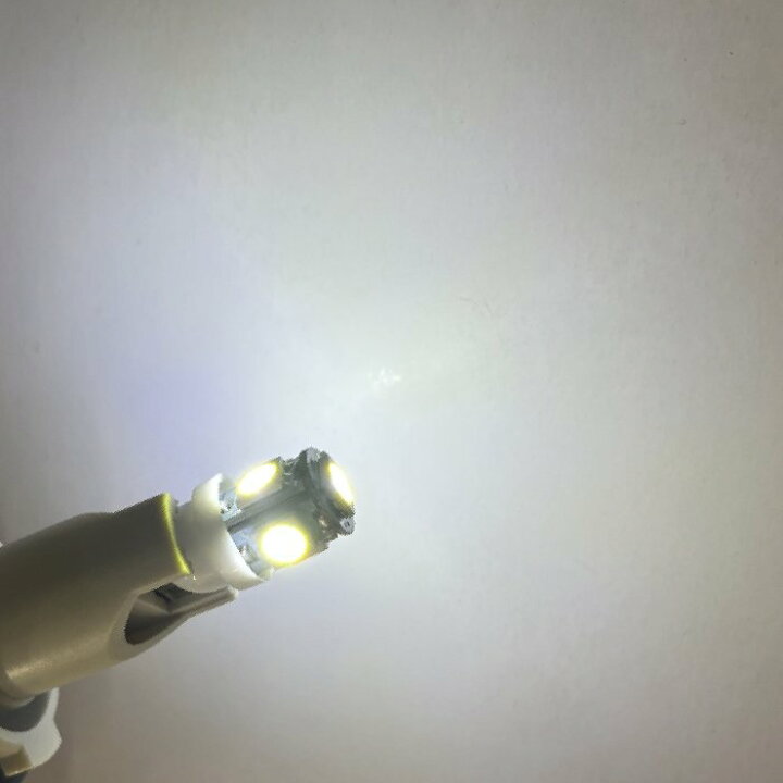 楽天市場】汎用 角灯 スモーク ヘッドライト 左右 ＋ T10 LED 12V 