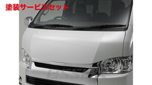 当社塗装品 エセックスCRS シーアールエス ハイエース 200系 1-3型 ワイドボディ PROGRESS バッドパネル FRP製