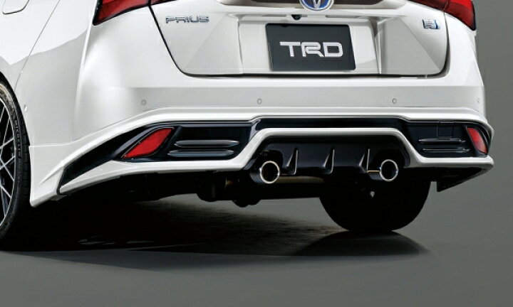 楽天市場】TRD ティーアールディーTRD プリウス 50系 後期 リア 