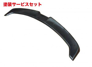 当社塗装品 エアロワークスエアロワークス RX-8 SE3P カーボントランクスポイラー