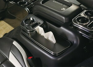 レガンスハイエース 200系 1-6型 ワイドボディ インテリアティッシュホルダー レザーブラック