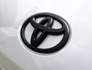 グラージオトヨタマーク RAV4 MXAA50 ガソリン車 ソリッドカラーエンブレム リアTマーク マットブラック