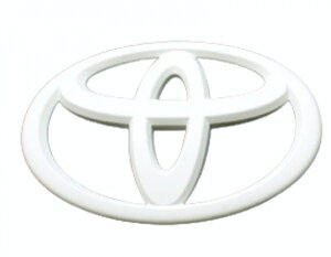 グラージオトヨタマーク RAV4 MXAA50 ガソリン車 ソリッドカラーエンブレム リアTマーク マットホワイト