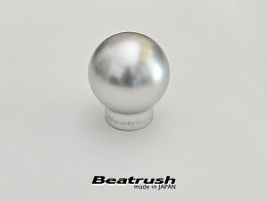 レイル / ビートラッシュレイル(LAILE) BRZ ZD8 シフトノブ Type-Q50BR M12×1.25P 5速 6速 49mm アルミ/シルバー