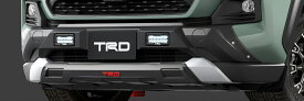 TRD ティーアールディーTRD RAV4 XA50系 前期 ADVENTURE フロントバンパーガーニッシュ LED付 MS341-42001