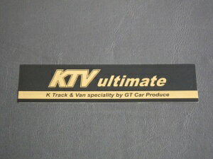 GT�J�[�v���f���[�XKTV ultimate �X�e�b�J�[ �S�[���h 150×38