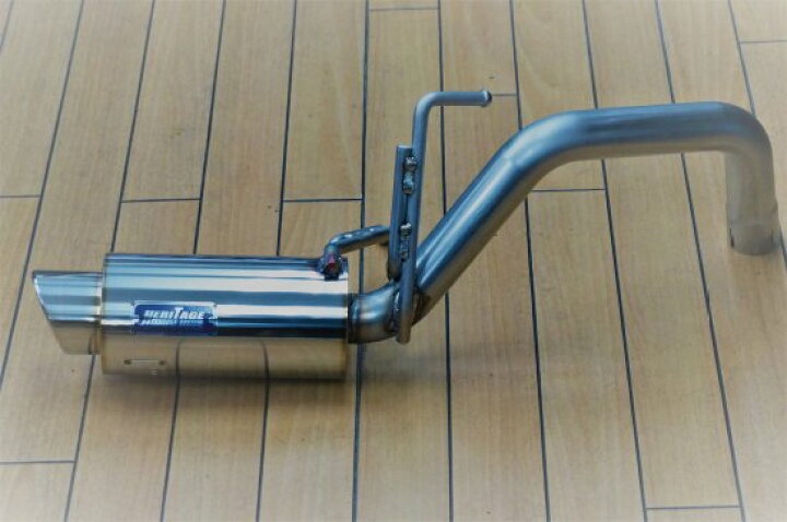 楽天市場】ジムケンタックジムニー JB64 ヘリテージ左出しマフラー 