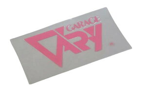 ガレージベリーGARAGE VARYステッカー サイズ 70mm×40mm ピーチフラワー