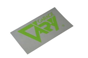 ガレージベリーGARAGE VARYステッカー サイズ 70mm×40mm フレッシュグリーン