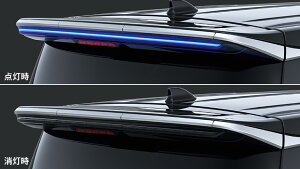 モデリスタヴェルファイア 40 Executive Lounge BEAST RAZOR STYLE イルミルーフスポイラー 塗装済 ブラック