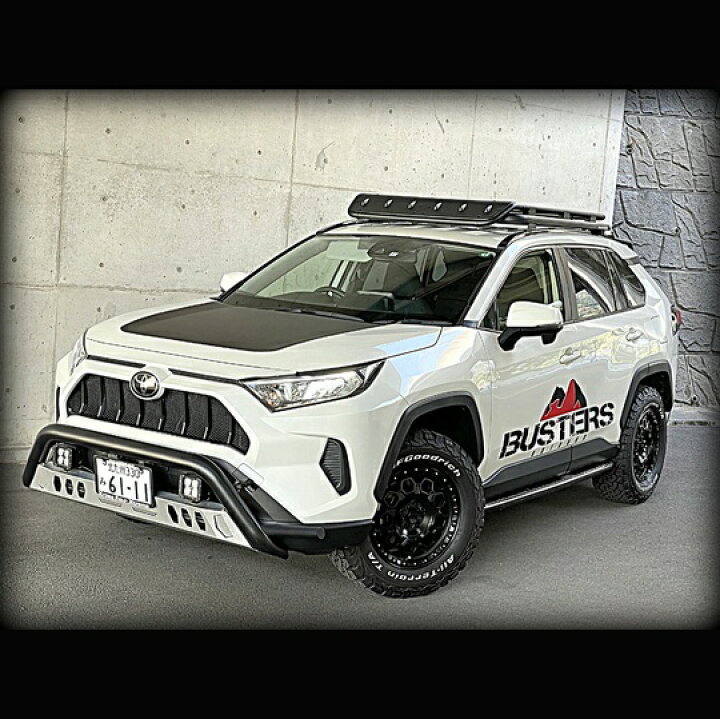 楽天市場】オートフラッグスRAV4 50系 BUSTERS-LP-RAV4 ルーフラック 