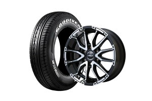 �t���b�N�X�n�C�G�[�X Delf06-17BP 17�C���`�z�C�[��+NASCAR PLUS 215/60R17 109/107 LT�K�i(4�{�Z�b�g)