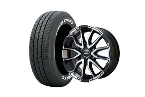�t���b�N�X�n�C�G�[�X Delf06-17BP 17�C���`�z�C�[�� + TOYO TIRES H30 215/60R17 109/107 LT�K�i(4