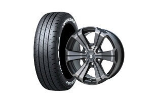 �t���b�N�X�n�C�G�[�X U-GRANDE17BR2-2MBC 17�C���`�z�C�[�� + DUNLOP W01 215/60R17 LT�K�i(4�{�Z�b�g)