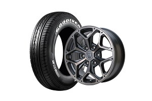 �t���b�N�X�n�C�G�[�X STYLING HEX HE17-2MBC 17�C���`�z�C�[�� + NASCAR PLUS 215/60R17 109/107