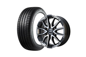 �t���b�N�X�n�C�G�[�X Delf06-18BP 18�C���`�z�C�[�� + EAGLE RV-F02 225/50R18 99VXL(4�{�Z�b�g)