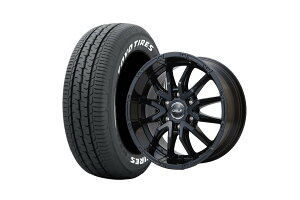 �t���b�N�X�n�C�G�[�X Delf06-18GB 18�C���`�z�C�[�� + TOYO TIRES H30 225/50R18 107/105 LT�K�i(4
