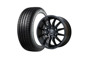 �t���b�N�X�n�C�G�[�X Delf06-18GB 18�C���`�z�C�[�� + EAGLE RV-F02 225/50R18 99VXL(4�{�Z�b�g)