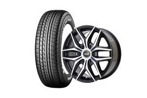 �t���b�N�X�n�C�G�[�X Delf01-18BPII 18�C���`�z�C�[�� + PA03 �u���b�N���^�[225/50R18 107/105 LT�K�i(4�{�Z