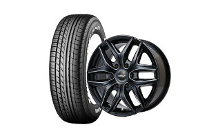 �t���b�N�X�n�C�G�[�X Delf01-18BMII 18�C���`�z�C�[�� + PA03 �u���b�N���^�[225/50R18 107/105 LT�K�i(4�{�Z