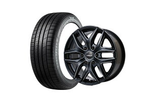 �t���b�N�X�n�C�G�[�X Delf01-18BMII 18�C���`�z�C�[�� + EAGLE RV-F02 225/50R18 99VXL(4�{�Z�b�g)