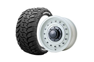 �t���b�N�X�n�C�G�[�X DEAN COLORADO MARGUERITE WHITE 16�C���`�z�C�[�� + MUD WARR 215/70R16 1