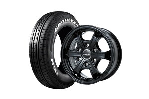 �t���b�N�X�n�C�G�[�X Delf05-15GB 15�C���`�z�C�[�� + NASCAR Plus 195/80R15 LT�K�i(4�{�Z�b�g)