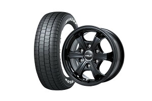 �t���b�N�X�n�C�G�[�X Delf05-15GB 15�C���`�z�C�[�� & DUNLOP W01 for WINTER �^�C�� 4�{�Z�b�g | FLEX
