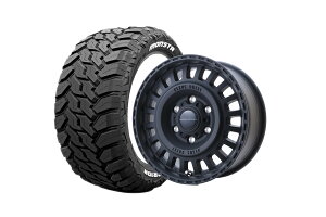 �t���b�N�X�n�C�G�[�X NEXUS CREST DESERT BLACK 16�C���`�z�C�[�� + MUD WARR 215/70R16 107/105