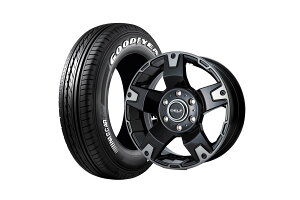 �t���b�N�X�n�C�G�[�X Delf03-17BC 17�C���`�z�C�[�� + NASCAR PLUS 215/60R17 109/107 LT�K�i(4�{�Z�b