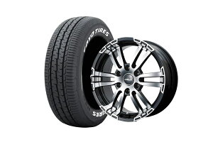�t���b�N�X�n�C�G�[�X Delf02-18BP 18�C���`�z�C�[�� + TOYO TIRES H30 225/50R18 107/105 LT�K�i(4