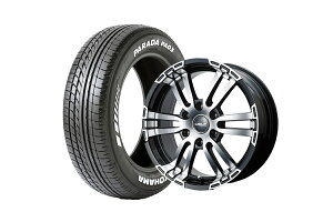 �t���b�N�X�n�C�G�[�X Delf02-18BP 18�C���`�z�C�[�� + PA03 �z���C�g���^�[225/50R18 107/105 LT�K�i(4�{�Z�b