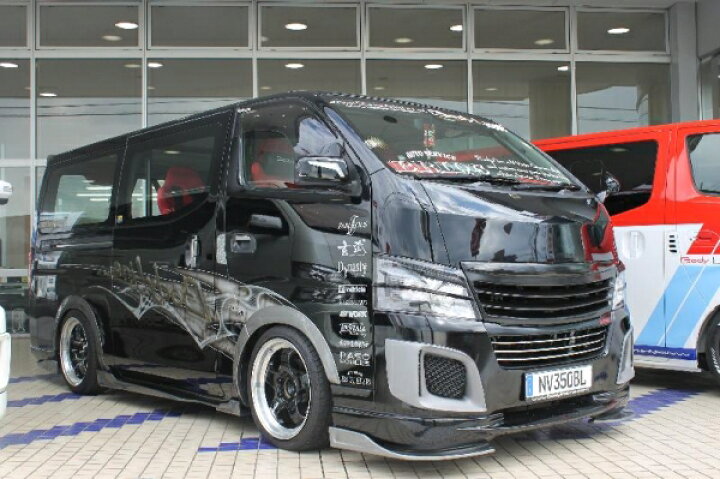 楽天市場】ボディラインNV350キャラバン 薄型オーバーフェンダー  