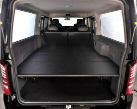 ボディラインNV350キャラバン プレミアムGX ベッドキット タイプ2 レザー調 ブラック 左側オートスライドドア付車用