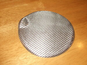 シルキーシャークプロジェクトZ3 後期型 フューエルリッドカバー シルバーカーボン クリア塗装済