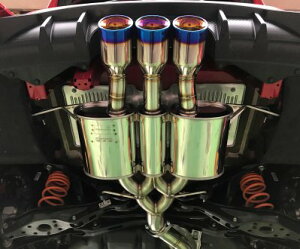 V[J[VrbN FK8 ^CvR S.E.S. Muffler KIT TRIDENT