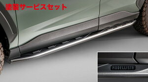 当社塗装品 モデリスタRAV4 XA50 サイドタフブレード