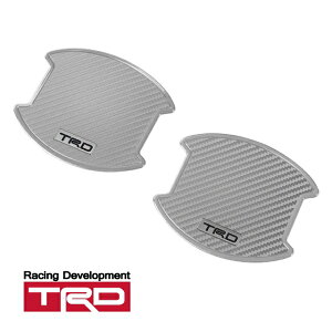 TRD ティーアールディーTRD ヴォクシー 80系 ドアハンドルプロテクター シルバー 2枚セット MS010-00030