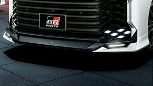 TRD ティーアールディーTRD ヴォクシー 90系 GRフロントスポイラー LED付 アドバンスト パーク付車用 塗装済 アティチュードブラックマイカ