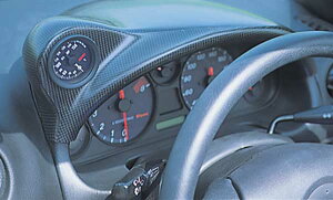 ガレージベリーロードスター NB メーターフードパネル 52φ カーボン製